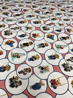 Teddy Design Upholstery Fabric with playful teddy bear patterns on soft, durable polyester for home decor projects