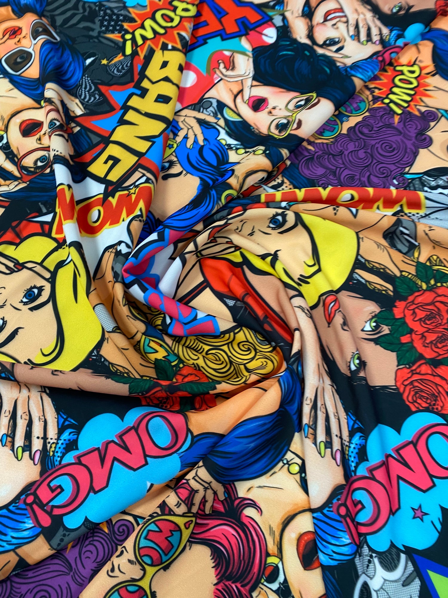 Pop Art Desen Kumaş