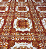 Baroque Chain Print Crepe Fabric by the Metre - Whotex Fabrics London