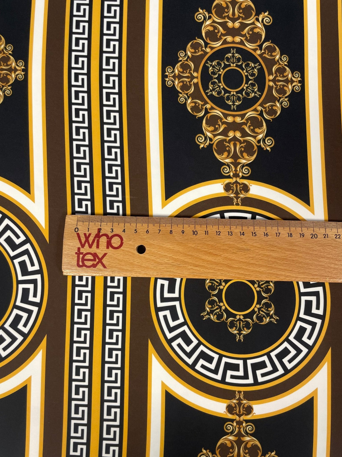 Baroque Gold & Black Crepe Fabric by the Metre – Luxury Dressmaking - Whotex Online Fabric Store