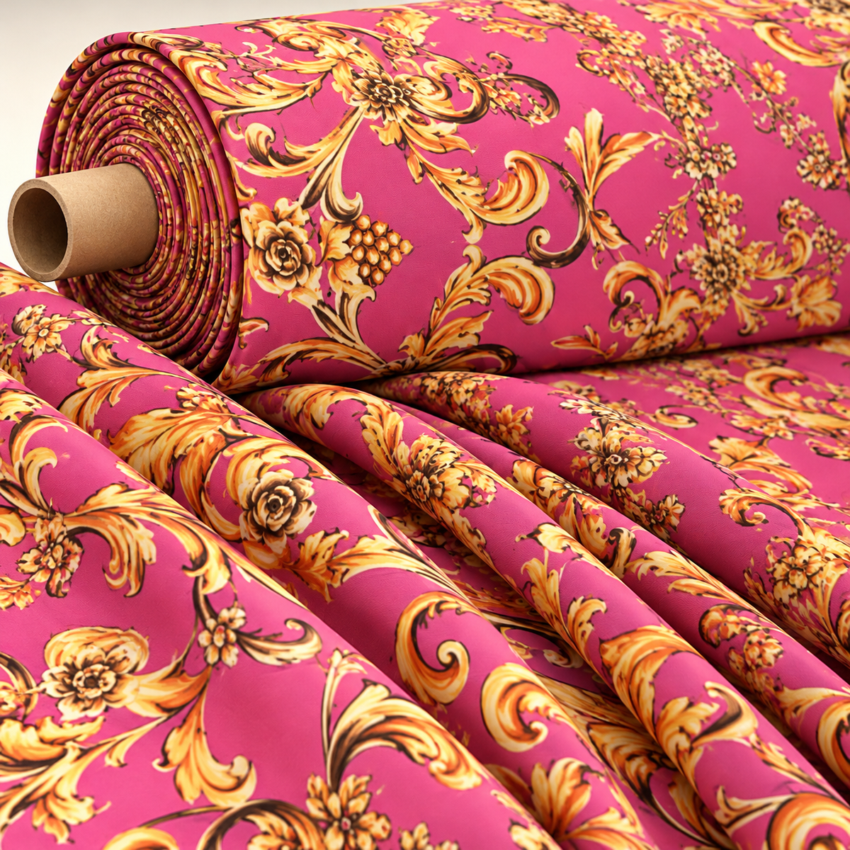 Baroque Print Fabric by Metre - Whotex Fabrics London