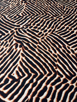 Brown Black Animal Print Upholstery Fabric by the Metre - Whotex Fabrics London