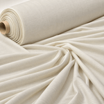 Ecru Modal Stretch Jersey Fabric by the Metre - Whotex Fabrics London