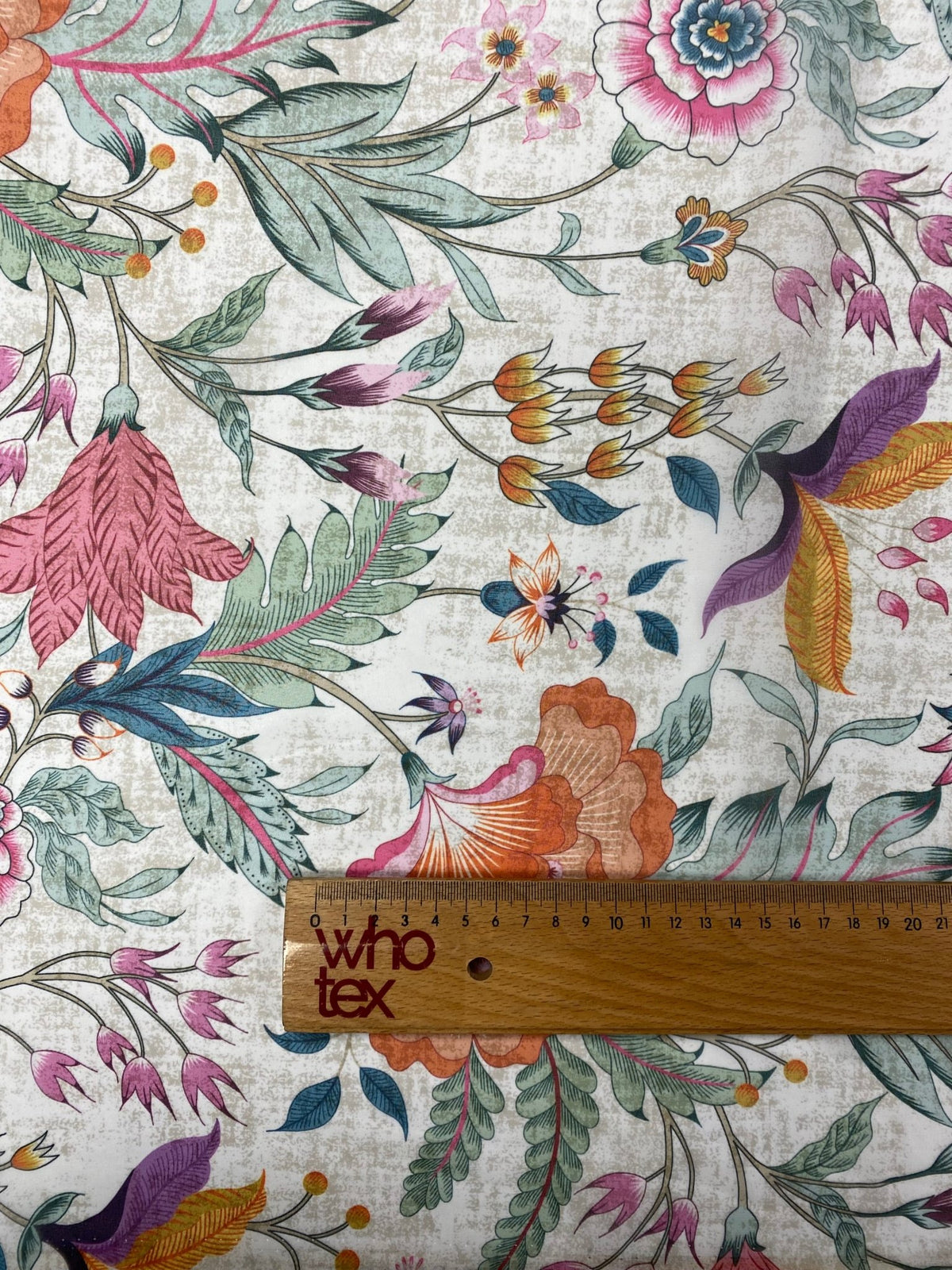 Floral Print Chiffon Fabric Sold by the Metre - Whotex Fabrics London