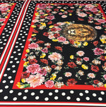 Floral Print Fabric by Metre - Whotex Fabrics London