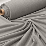 Grey Modal Stretch Jersey Fabric by the Metre - Whotex Fabrics London