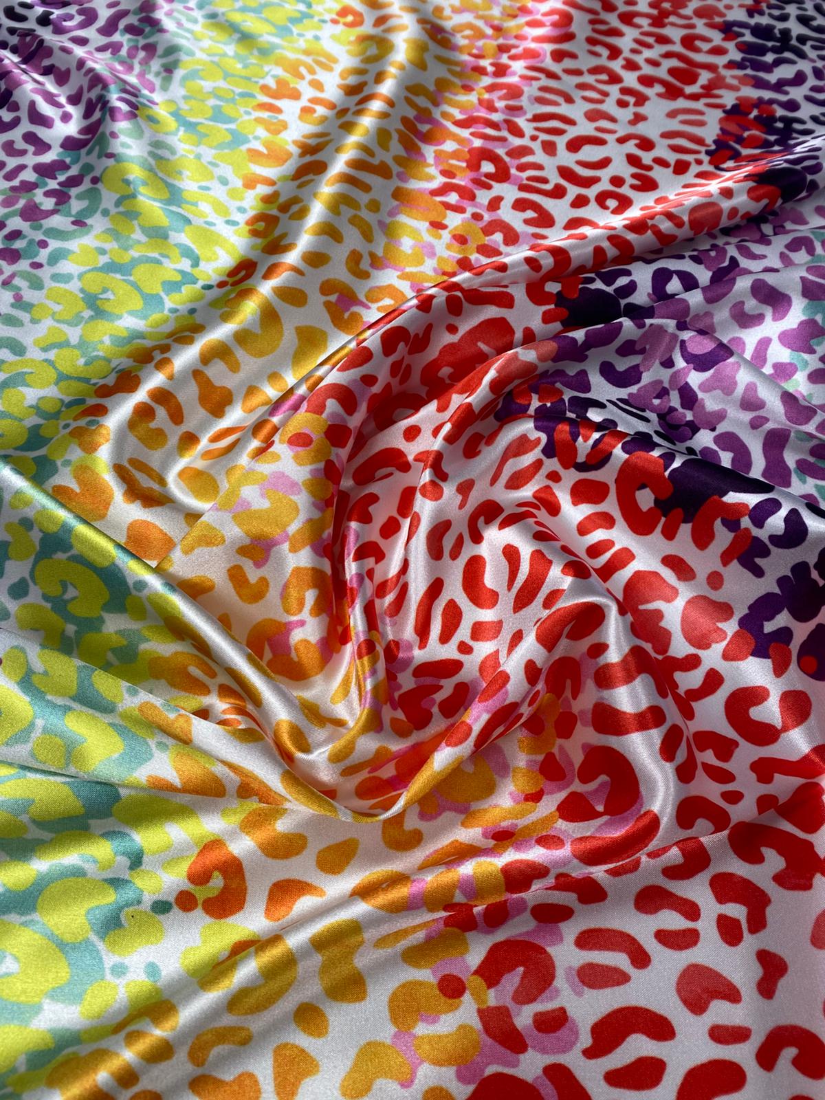 Leopard Print Fabric by Metre - Whotex Fabrics London