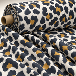 Leopard Print Fabric Sold by Metre - Whotex Fabrics London