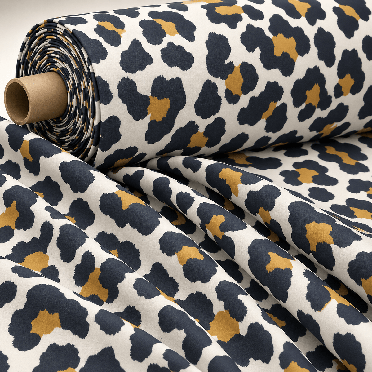 Leopard Print Fabric Sold by Metre - Whotex Fabrics London