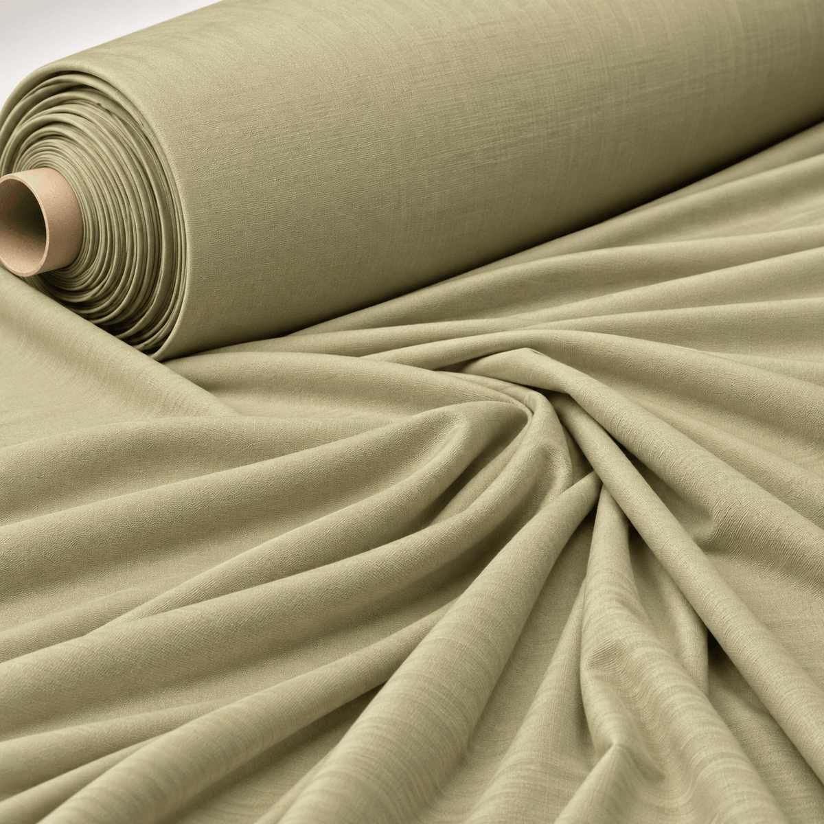Lıght Green Modal Stretch Jersey Fabric by the Metre - Whotex Fabrics London