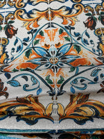 Majolica Pattern Fabric by Metre - Whotex Fabrics London