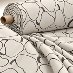 Minimalist Pear Print Fabric by Metre - Whotex Fabrics London