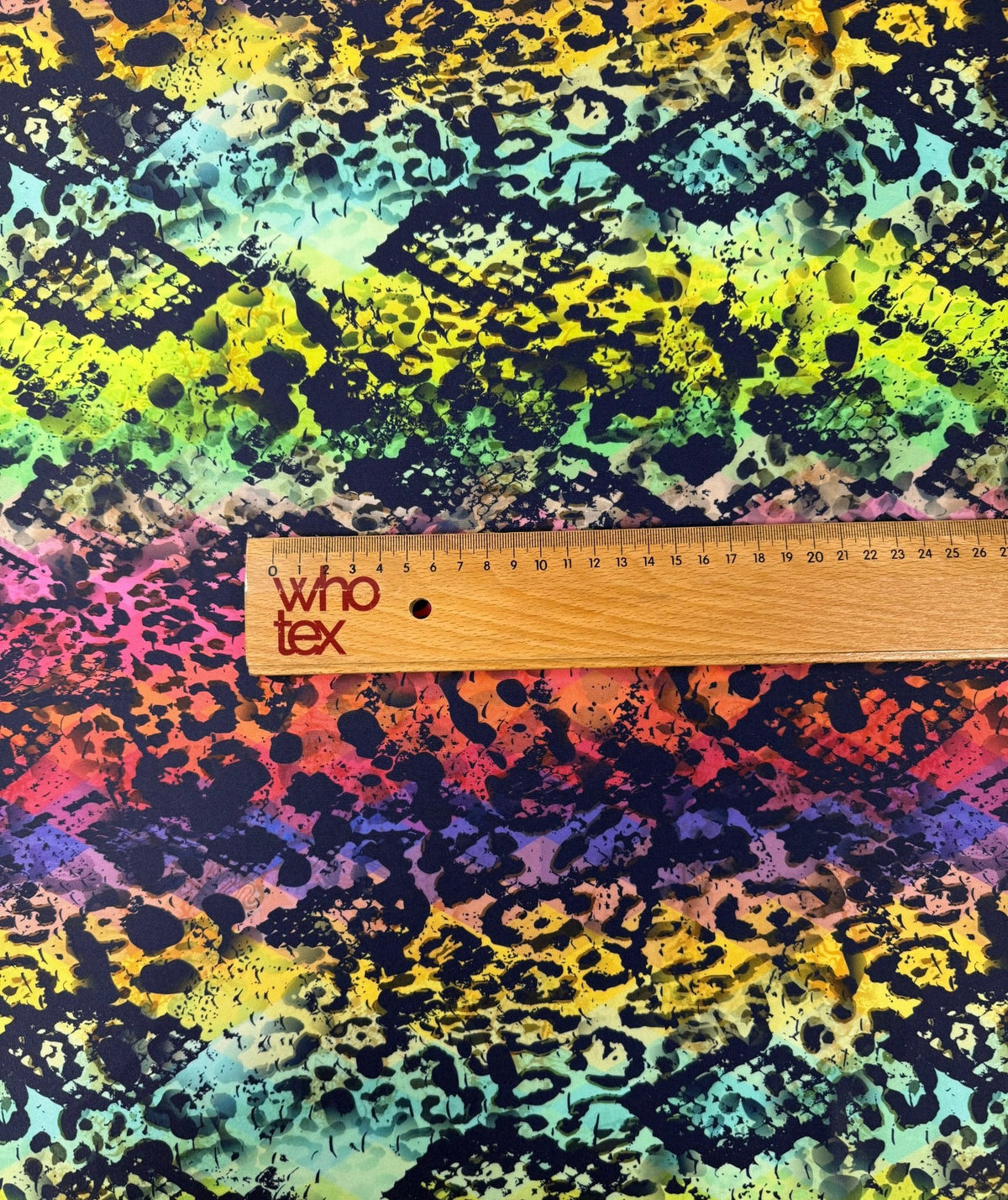 Multicolour Spandex Fabric by the Metre - Whotex Fabrics London