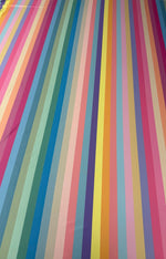 Multicolour Stripe Fabric by the Metre - Whotex Fabrics London