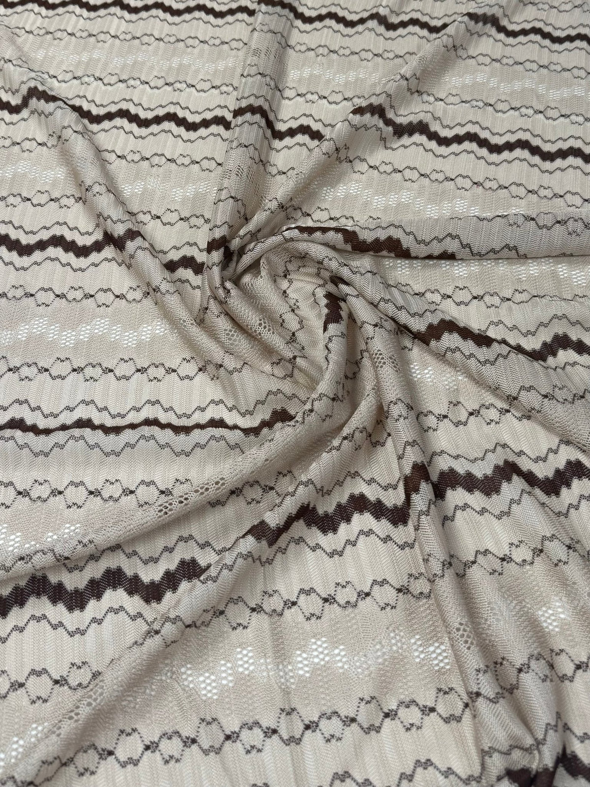 Neutral Mesh Fabric by the Metre - Whotex Fabrics London
