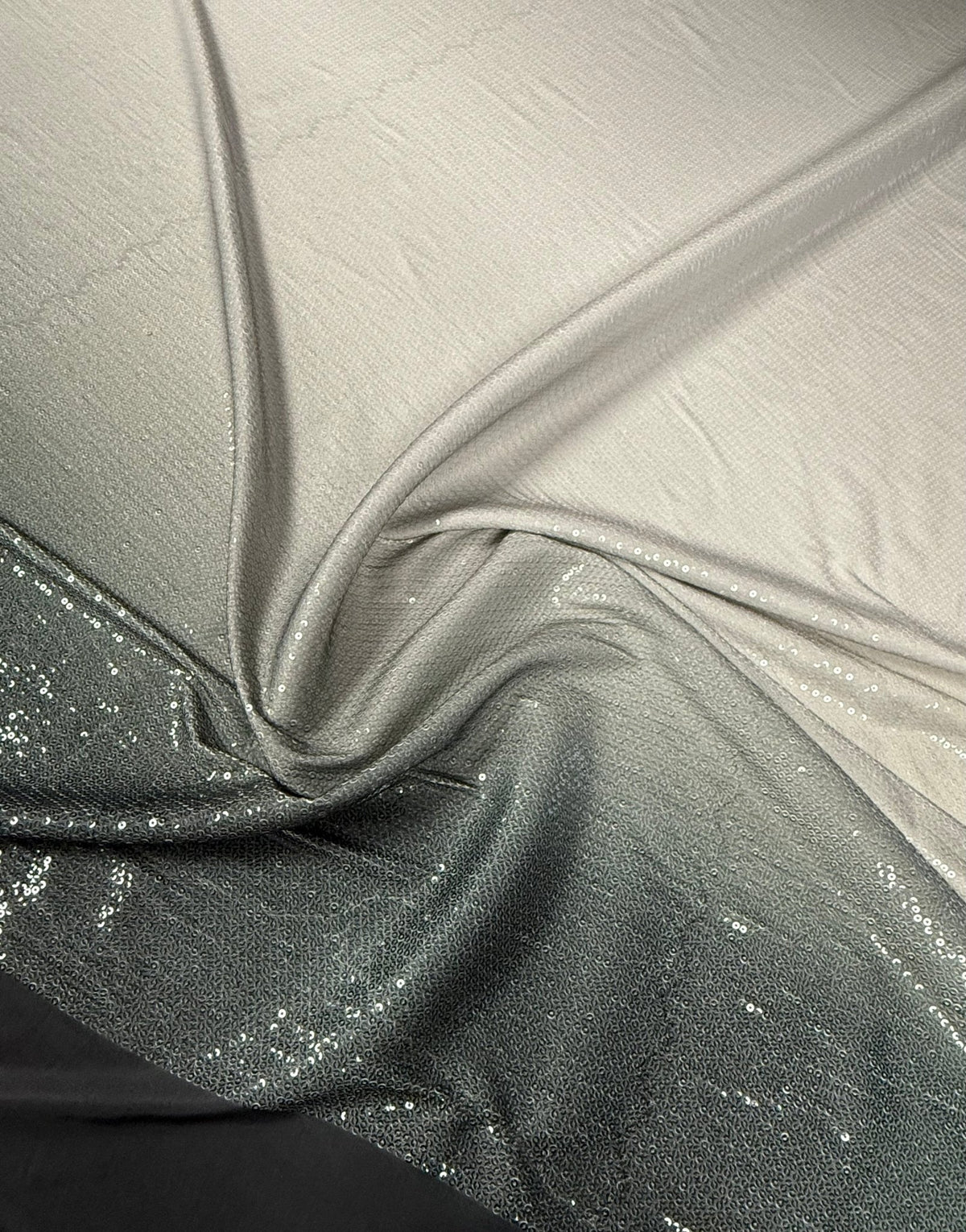 Ombre Sequin Fabric for Evening Dresses - Whotex Fabrics London