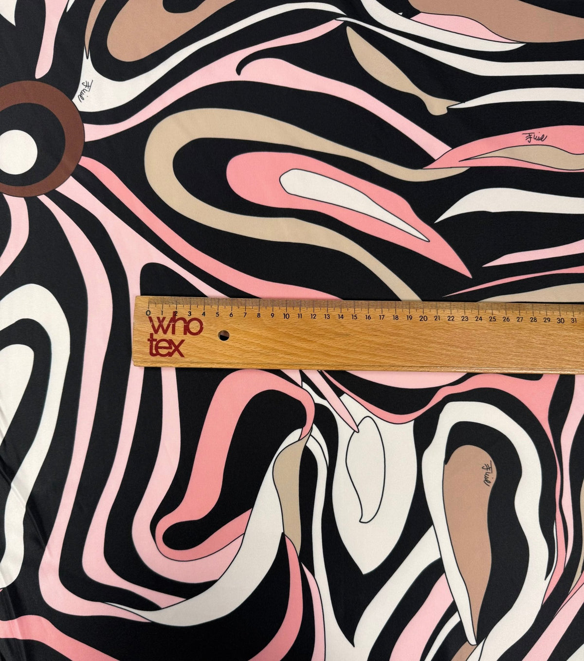 Pink Retro Spandex Fabric by the Metre - Whotex Fabrics London