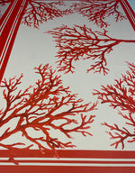 Red Coral Print Crepe Fabric by the Metre – Premium Dressmaking - Whotex Online Fabric Store
