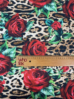 Rose Print Upholstery Fabric by the Metre - Whotex Fabrics London