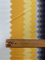 Striped Zigzag Mesh Fabric by the Metre - Whotex Fabrics London