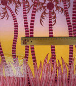 Tropical Palm Ombre Fabric for Summer Dresses - Whotex Fabrics London