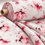 Watercolor Floral Fabric by Metre - Whotex Fabrics London