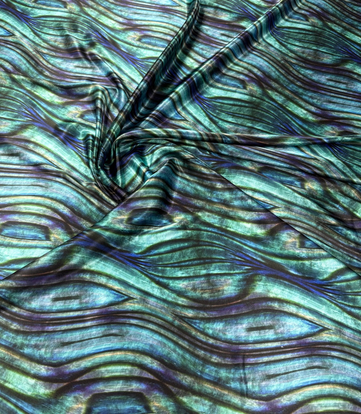 Wave Pattern Fabric By Metre - Whotex Fabrics London