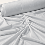 White Cotton Stretch Sweatshirt Jersey Fabric by the Metre - Whotex Fabrics London